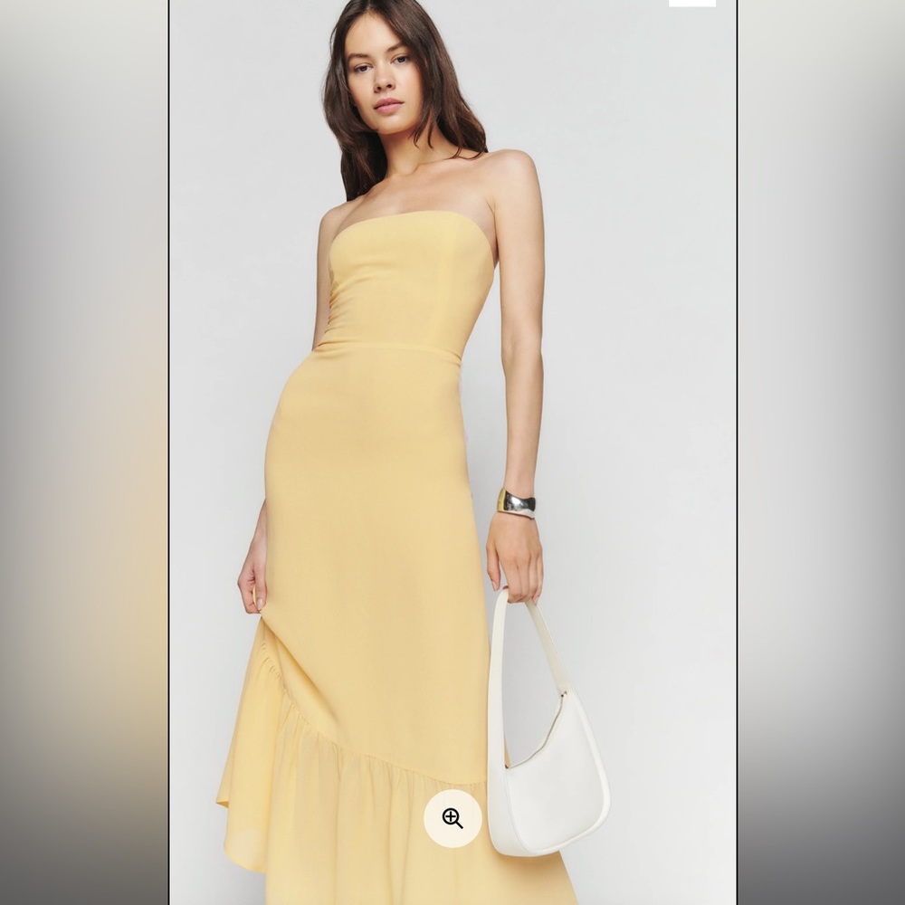 Reformation Arta Sunshine (yellow) Size 4
